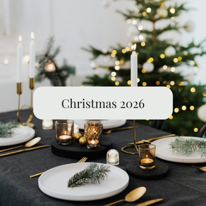 Christmas party menu